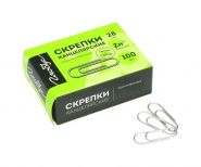 Скрепки 28мм 100шт ГЛОБУС оцинкованные  С28-100Ц