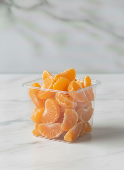 .Контейнер с мандарином 200г