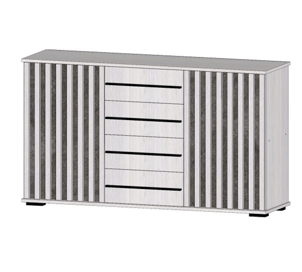 Марракеш Комод 2 створки 4 ящика