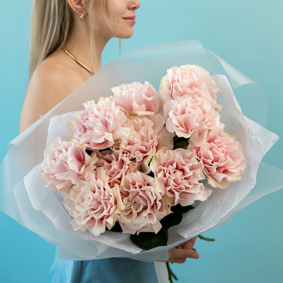 Французская роза 11шт (сорт Пинк Мондиаль)