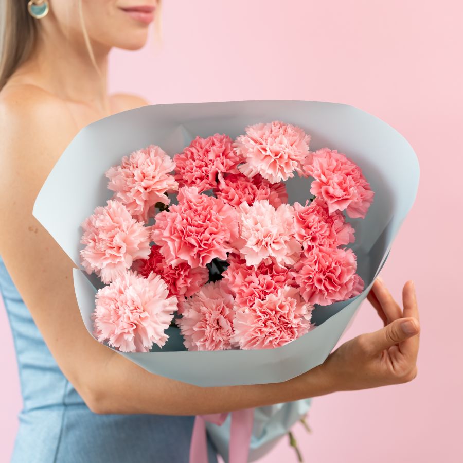 Диантусы розовые 15 шт