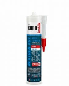 Клей-Герметик Kudo Nextgen KBK 521 280мл Белый, Конструкционный / Кудо.