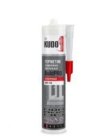 Герметик Силиконовый Kudo Proff Buildpro SMS 132 280мл Чёрный, Нейтральный / Кудо.