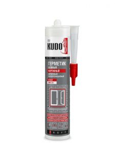 Герметик Акриловый Kudo Proff SMK 351 280мл Белый, Паропроницаемый, Шовный / Кудо.