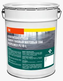 Лак Graspolimer PU19-LM 20кг Однокомпонентный, Полиуретановый, Антикоррозионный по Металлу / Грасполимер.