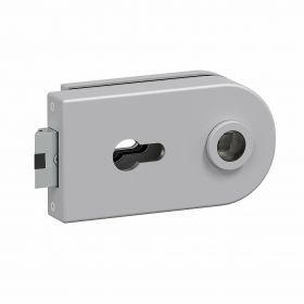 Замок Bravo СТ MP-600-CL AL Алюминий для Стеклянных Дверей / Браво.