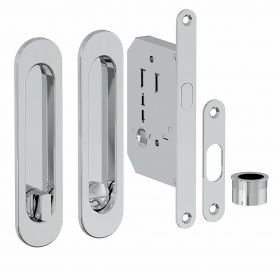 Замок Купе Bravo SL-2 C Хром для Раздвижных Дверей / Браво.