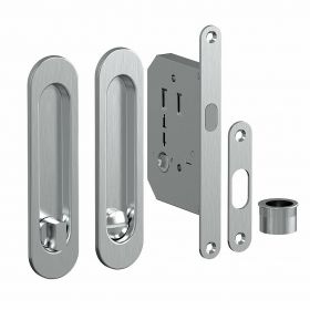 Замок Купе Bravo SL-2 SC МатХром для Раздвижных Дверей / Браво.