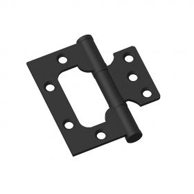 Петля Стальная Bravo 2ВВ 75*63*2,5 МатЧерная для Складных Дверей / Браво.