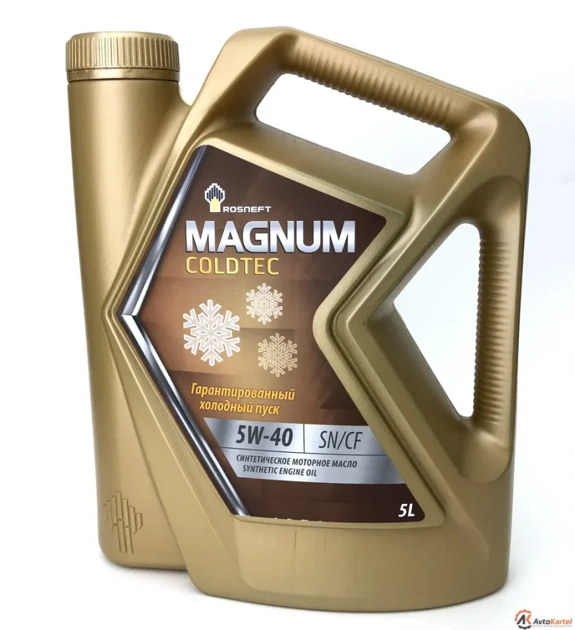 Rosneft Magnum Coldtec 5W-40, 5л