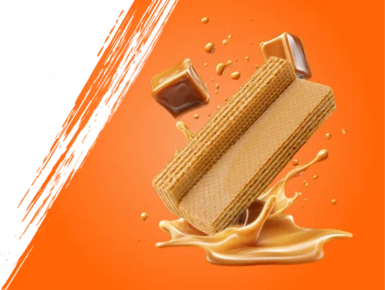 Вафли сладея угощает "карамельные" 2,8 кг