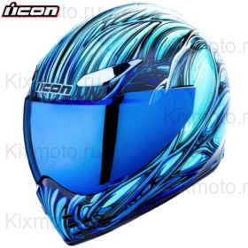 Шлем Icon Domain Nouveau, синий