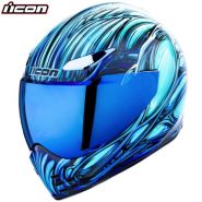 Шлем Icon Domain Nouveau, синий