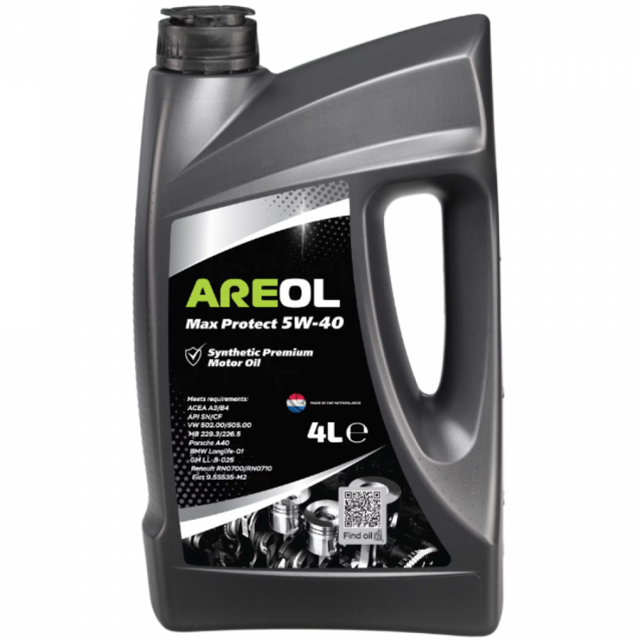 AREOL Max Protect 5W-40, 4л