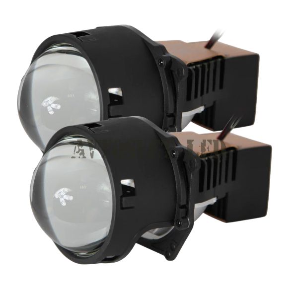 Светодиодные би-линзы BI-LED-AS11 (BI-LED дальний, ближний свет)