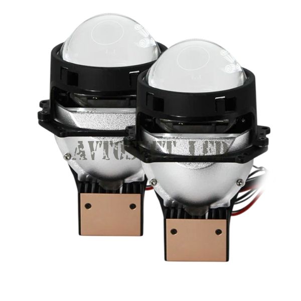 Светодиодные би-линзы BI-LED-AS11 (BI-LED дальний, ближний свет)