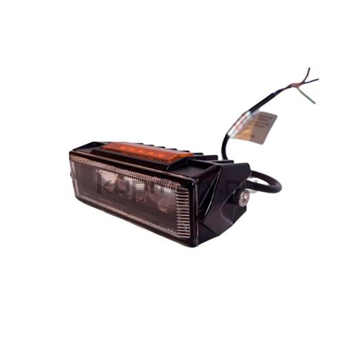 Светодиодный маркерный фонарь безопасности 12 Ватт красная линия MF1943