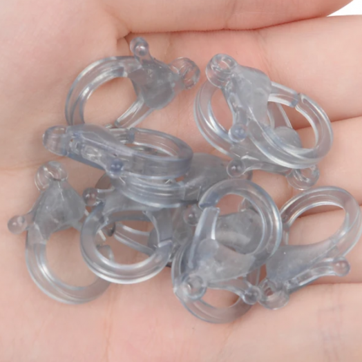 Замок Карабин Лобстер Пластиковый 25х15 мм Разные цвета (CAB2515)