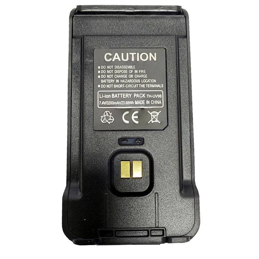 Аккумулятор для рации TYT TH-UV98 Li-ion 3200 мАч с type-c