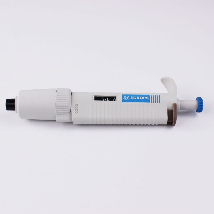 Дозатор Labdevices-P5000, 1-кан., перем. объема, автоклавируемый, 1-5 мл