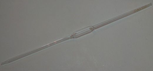 Пипетка с одной отметкой (Мора) 2-2-10,77, 10,77 мл, с расширением, 20 шт/упак