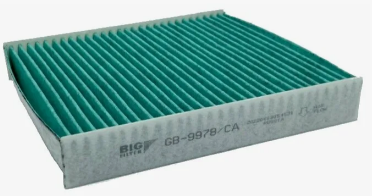 Фильтр салона антибактериальный BIG Filter GB-9973/CA