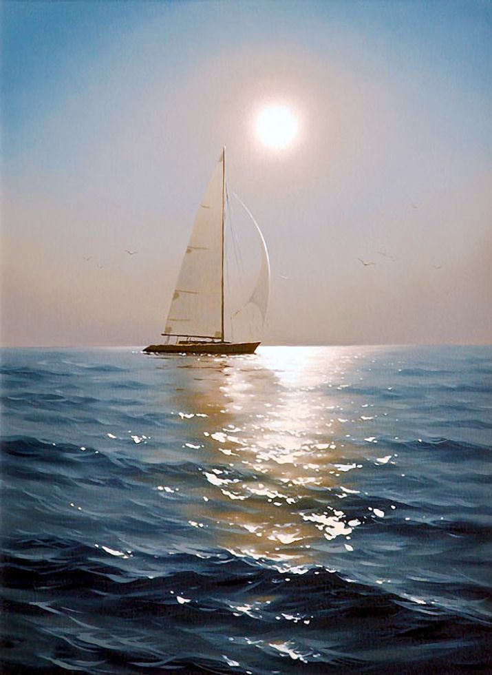 картина "Байкальский рассвет"