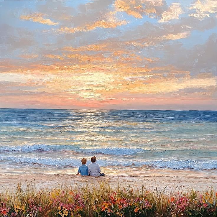 картина "Двое"