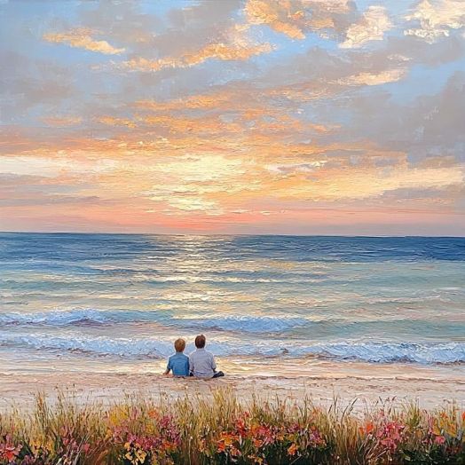 картина "Двое"