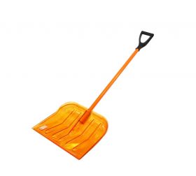 Лопата поликарбонат 43*42cм алюм.черенок