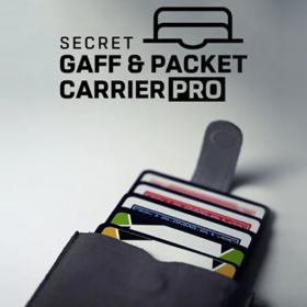 SECRET GAFF AND PACKET CARRIER PRO (Black Leather)