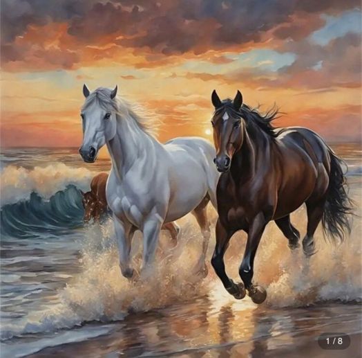 картина "Байкальский табун"