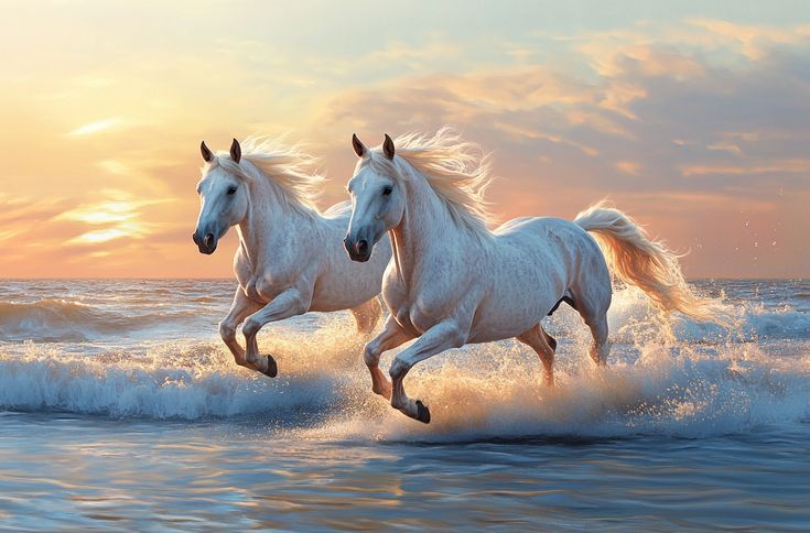 картина "Байкальский табун"