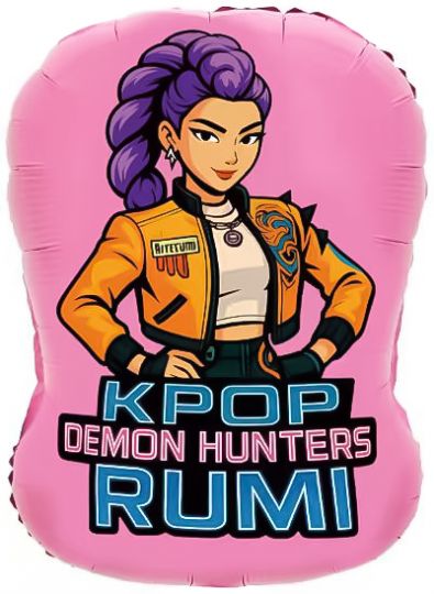 Персонаж 1 кейпоп шар фигурный фольгированный с гелием