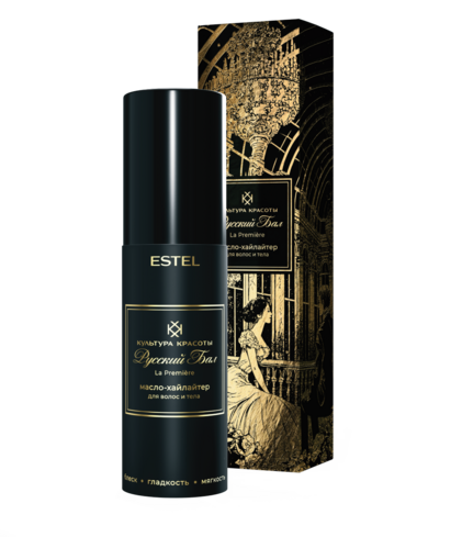 Масло-хайлайтер для волос и тела «Русский бал» ESTEL КУЛЬТУРА КРАСОТЫ 100 мл