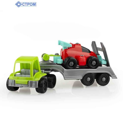 Конструктор "Эвакуатор Пони" (26 дет., отвертка) 43, 5 см (в сетке)