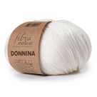 фото Пряжа DONNINA  Fibra Natura 21-02 белый