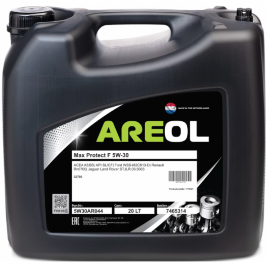 AREOL Max Protect F 5W-30, 20л