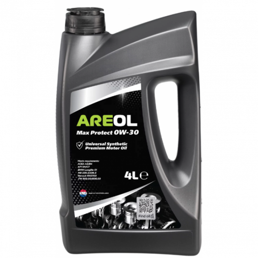 AREOL Max Protect 0W-30, 4л