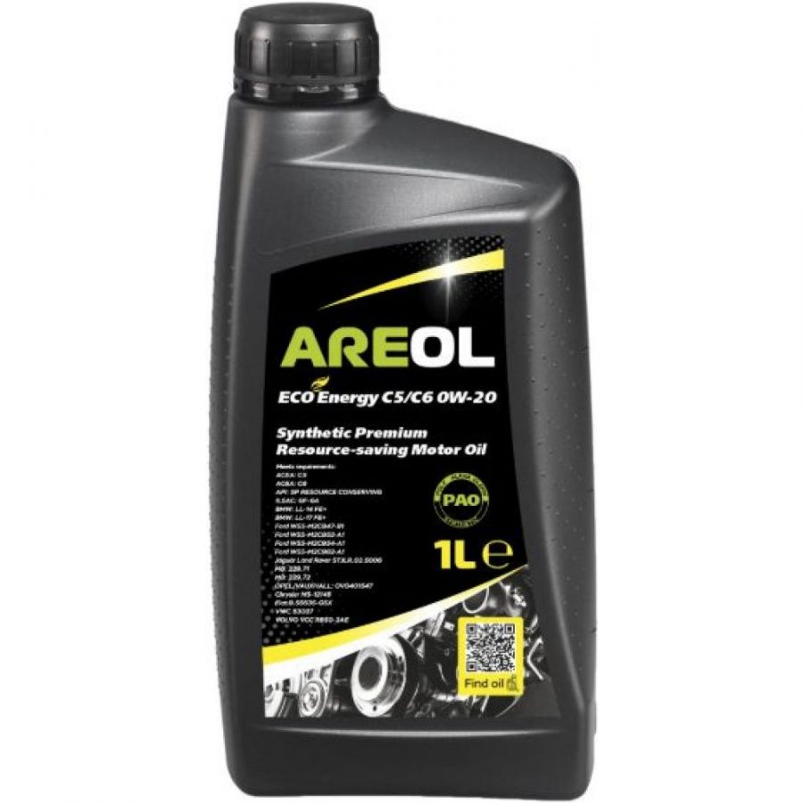 АRЕОL ЕСО Еnеrgу С5/C6 0W-20, 1л