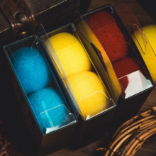 Супермягкие шарики 4,5 см 4 шт Bacon Super Soft Sponge Balls