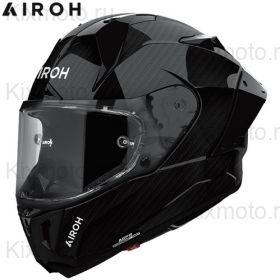 Шлем Airoh GP 800 Carbon, чёрный глянец