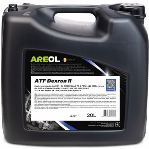 AREOL ATF Dexron II, 20л
