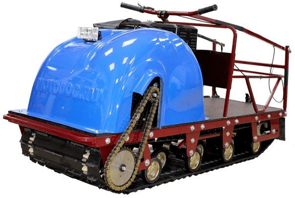 Мотобуксировщик MOTODOG 500 Long (9 л.с. задний привод)