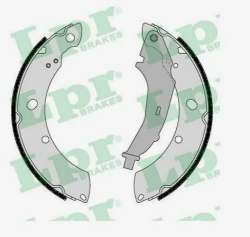 Колодки тормозные барабанные LPR 01182