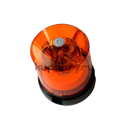 Проблесковый галогеновый оранжевый маяк мигалка 145 мм PM2416