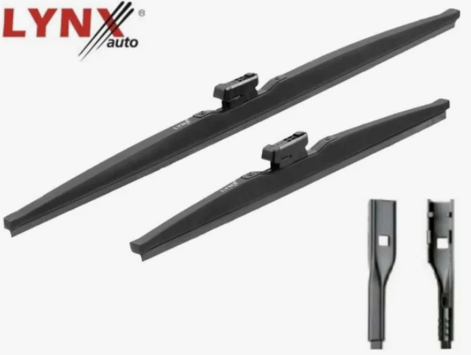 Комплект зимних щеток стеклоочистителя LYNXauto Winter LW6040B 600мм(24')/400мм(16')