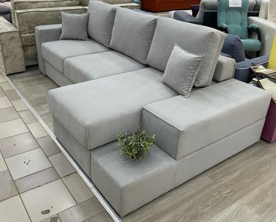 Угловой диван Сидней с оттоманкой