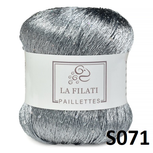 фото S053 черный с золотой пайеткой