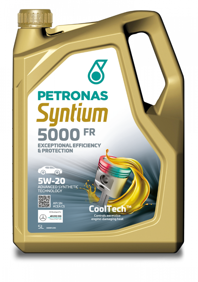 PETRONAS SYNTIUM 5000 FR 5W-20, 5л